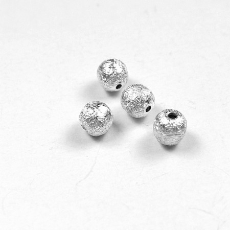 Stardust kuler børstet 4mm SS
