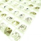 Krystallknapper rivoli square Crystal 14mm thumbnail