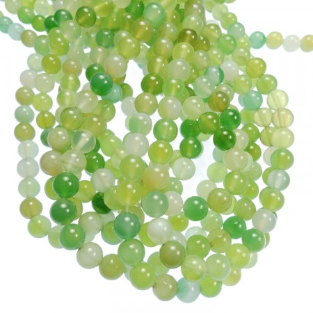 Perler Agat gul/grønne