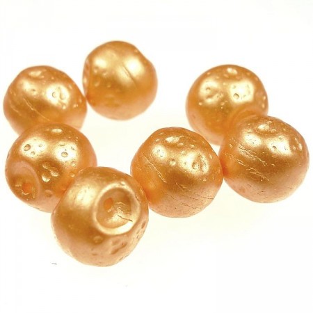 Knapper Oransje glasskuler