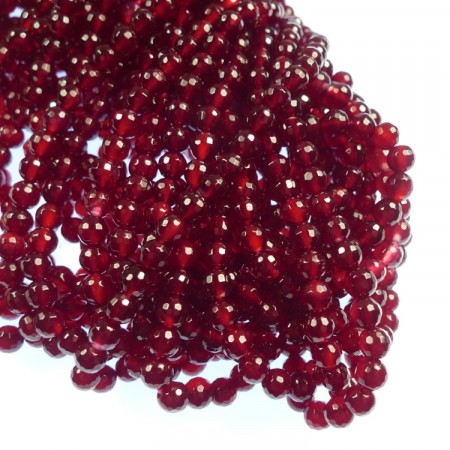 Perler Agat fuchsia fasett