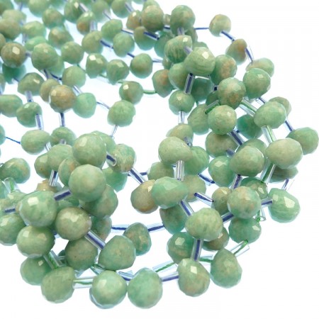 Steinperler Amazonitt dråper