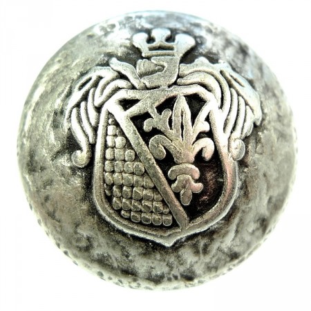 Metallknapper sølvmetall 13