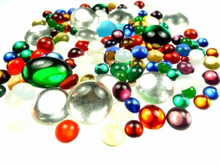 Cabochon perler miks