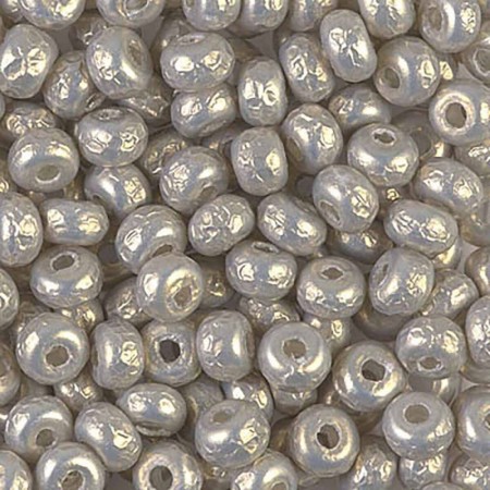 Miyuki 5/0 BAROQUE PEARL SILVER