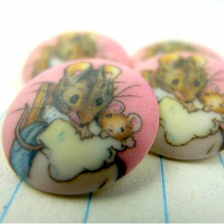 Barneknapper Beatrix Potter motiv 3