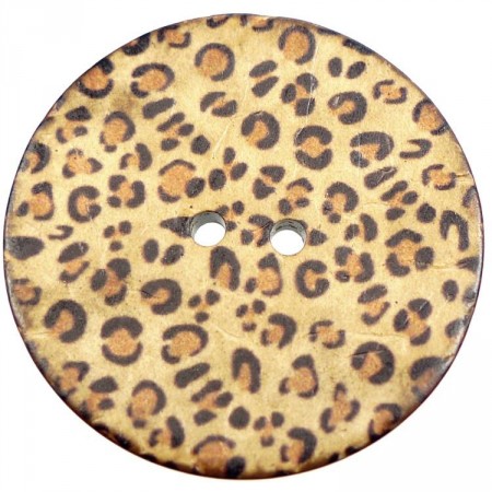 Knapper : Kokos LEOPARD