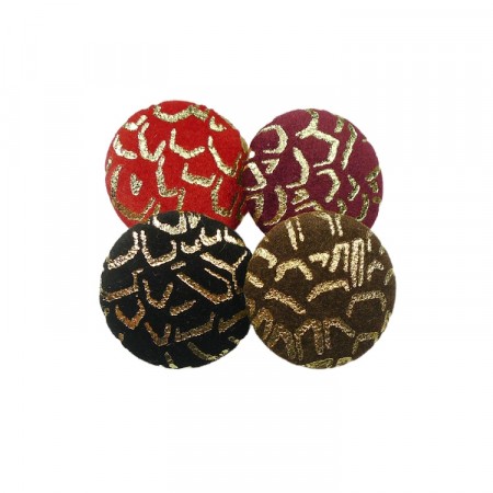 Stoffknapper semsket imitasjon