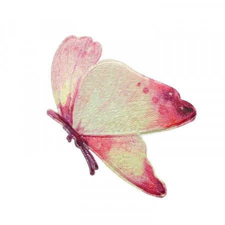 Motiver rosa sommerfugl