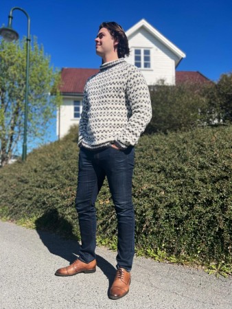 Deilig KnitNorway ISLENDER til herre