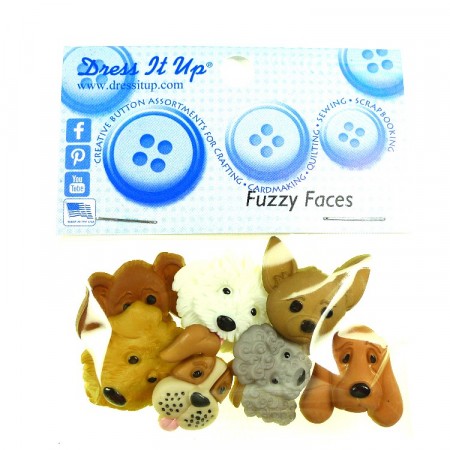 Dress It Up Knapper Fuzzy Faces
