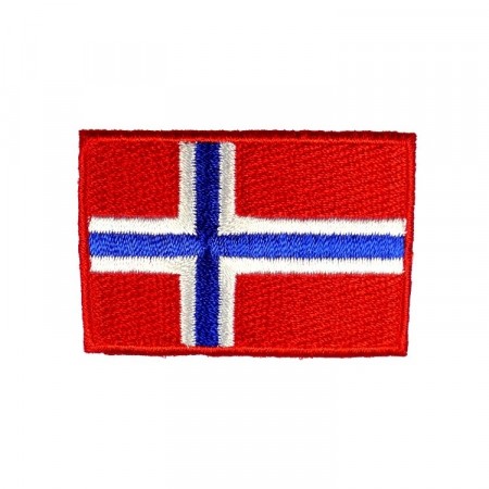 Tøymerker norsk flagg