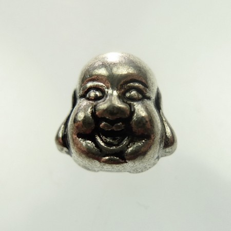 Metallperler Buddha hode