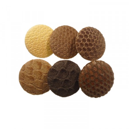 Knapper imiterte skinn