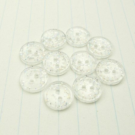 Barneknapper klare med glitter