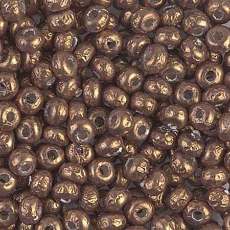 Miyuki 5/0 BAROQUE PEARL ANT BRASS