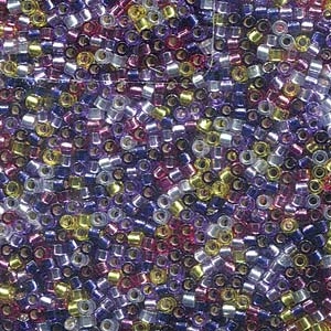 Delica 11/0 Sparkling Violets