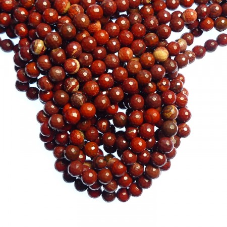 Perler Jaspis rødbrune