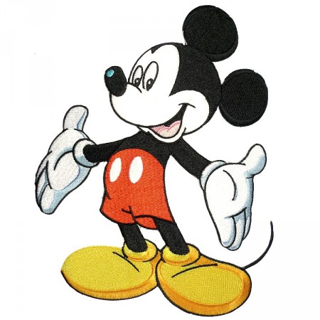 Tøymerker Mickey Mouse store
