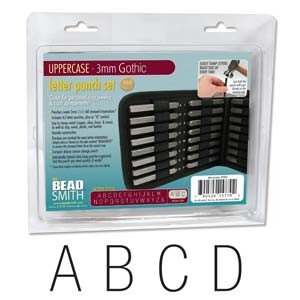 Bokstavstempler 3mm