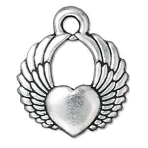 Charms Hjerte m.vinger