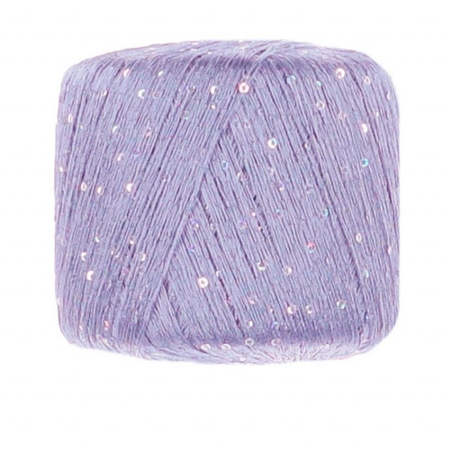 Lana Gatto Paillettes 30787 Lavanda